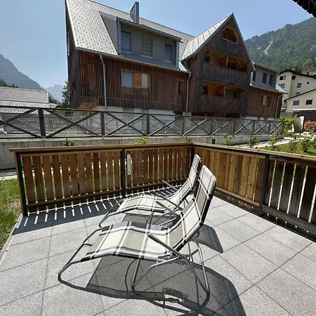 Vrsic With Beautiful Views On The Mountains And Free Parking