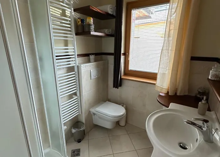 Vrsic With Beautiful Views On The Mountains With Free Parking