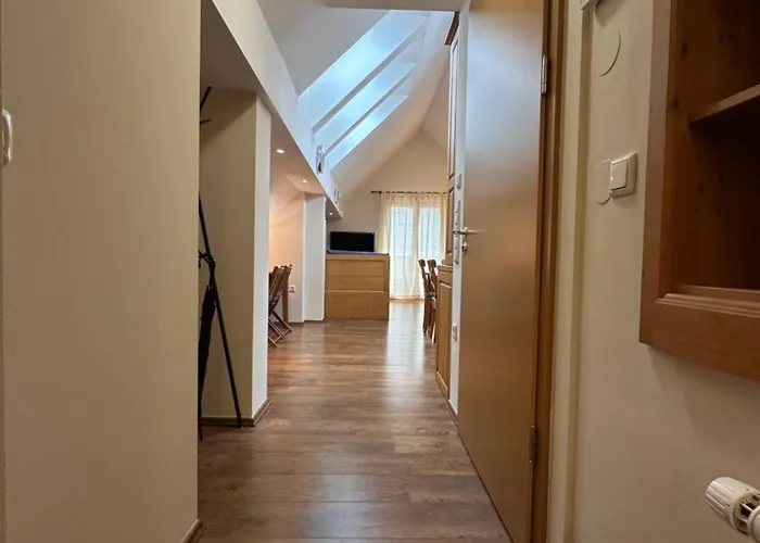 Vrsic With Beautiful Views On The Mountains With Free Parking